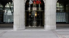 Banka UBS, ilustrační foto pobočky