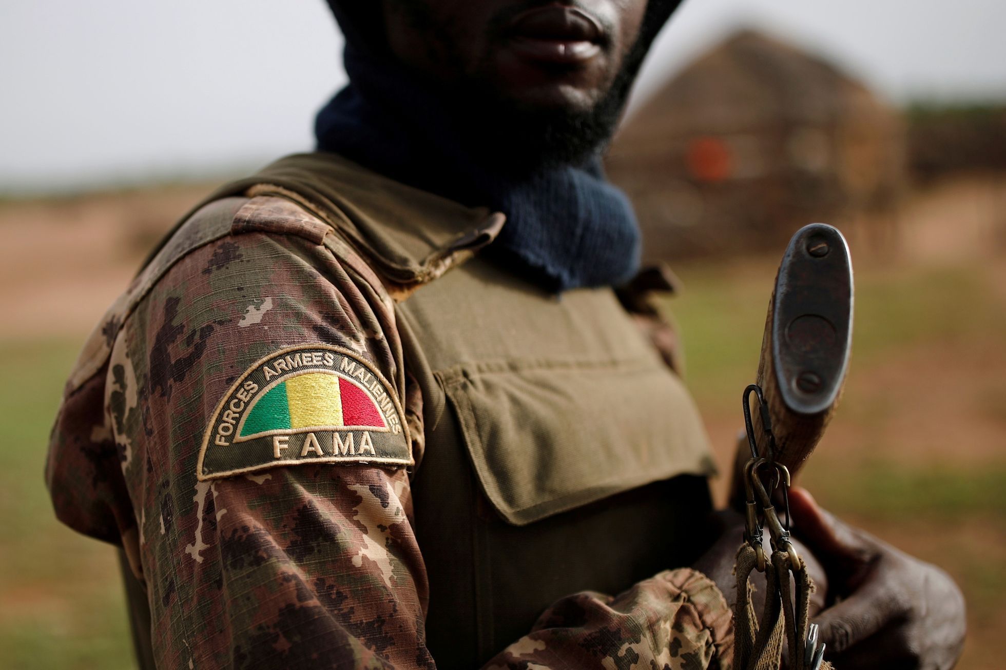 Voják Mali.