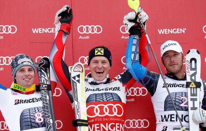 Ivica Kostelič, Beat Feuz, Bode Miller