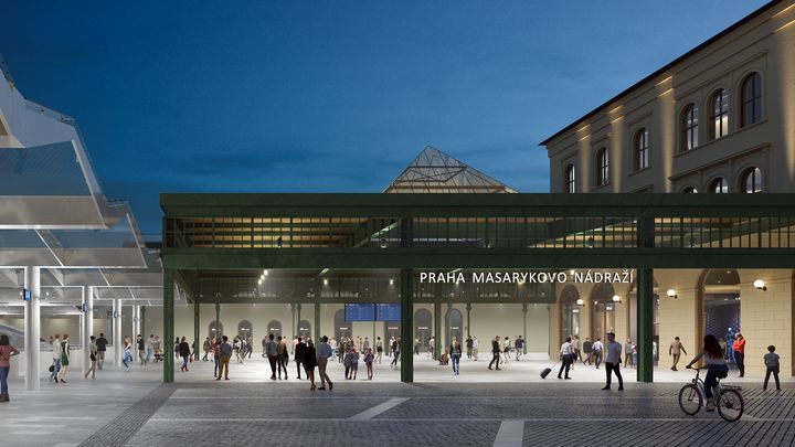 Modernizace pražského Masarykova nádraží dostala zelenou. Hotovo má být za tři roky; Zdroj foto: Správa železnic