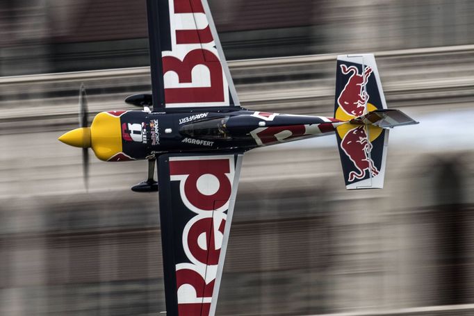 Petr Šonka v závodě Red Bull Air Race v Budapešti