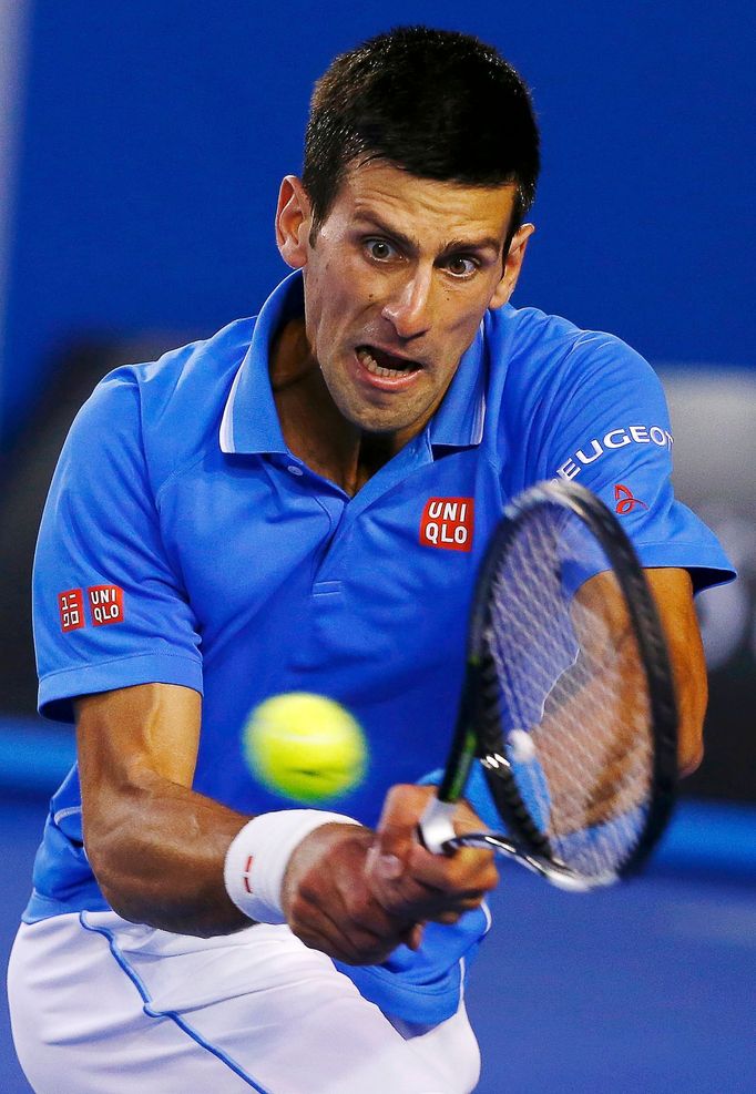 Novak Djokovič ve finále Australian Open 2015