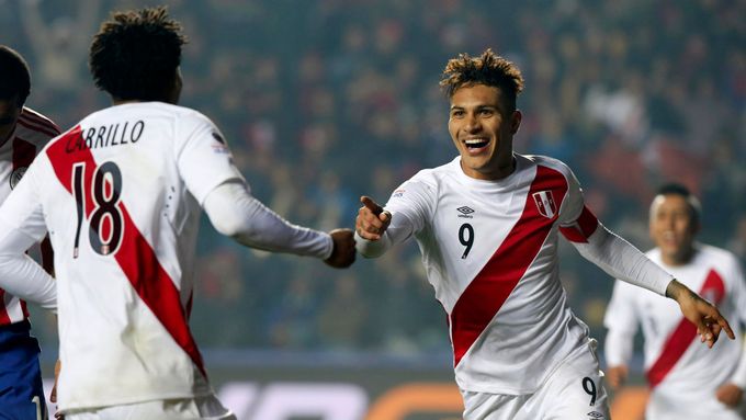 Fotbalisté Peru slaví na Copa América