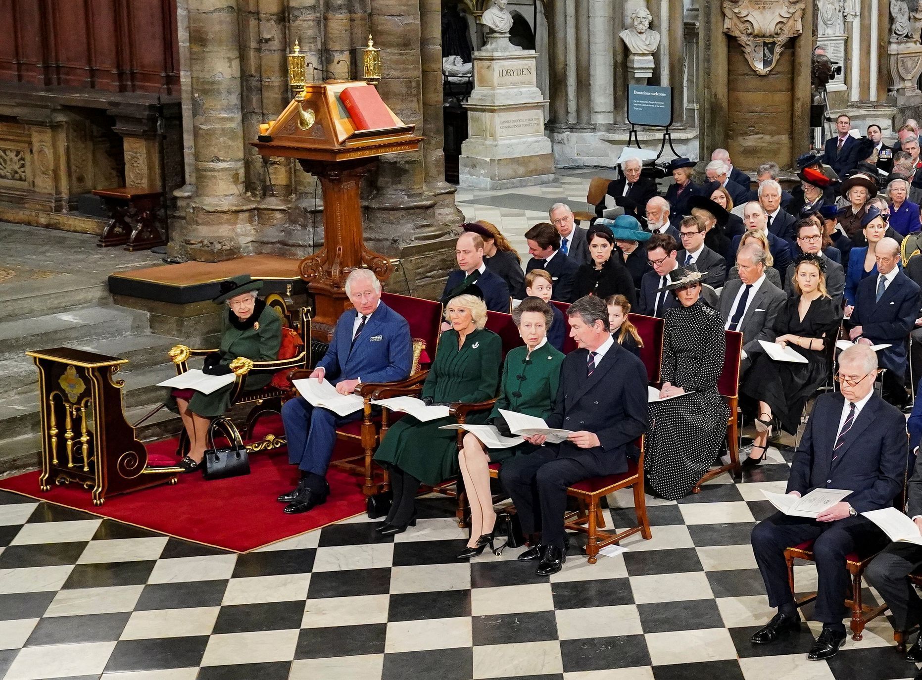 Memorial service for late Prince Philip, at Westminster Abbey