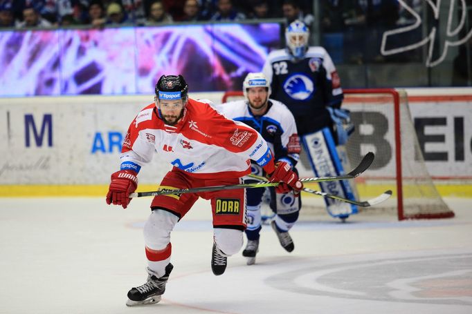 2. čtvrtfinále play-off 2018, Plzeň - Olomouc: David Ostřížek