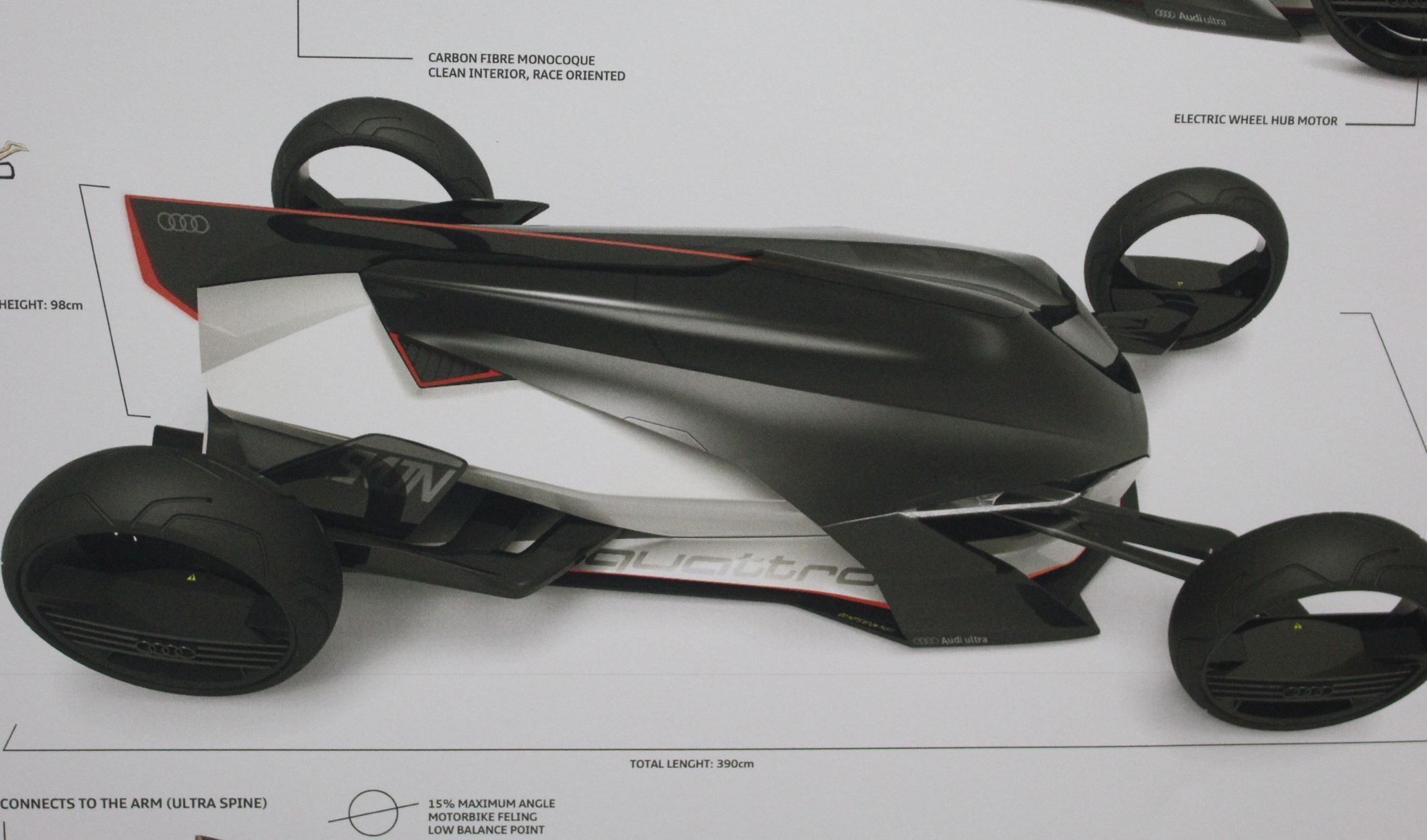 Audi Skeleton - Výstava studentského automobilového designu