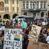 protestu za ochranu klimatu