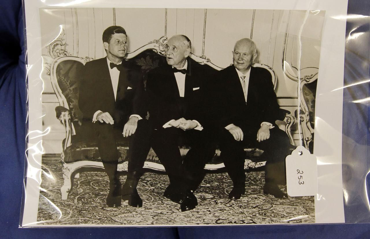 Foto: Dražba věcí J. F. Kennedyho