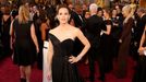 Presenter Jennifer Garner, wearing a black Atelier Versace gown, arrives at the 88th Academy Awards in Hollywood