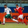 Fotbal, kvalifikace MS: Malta - Bulharsko: Clayton Failla (vpravo) - Radoslav Dimitrov
