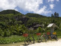 kolo je na Seychelách běžný dopravní prostředek