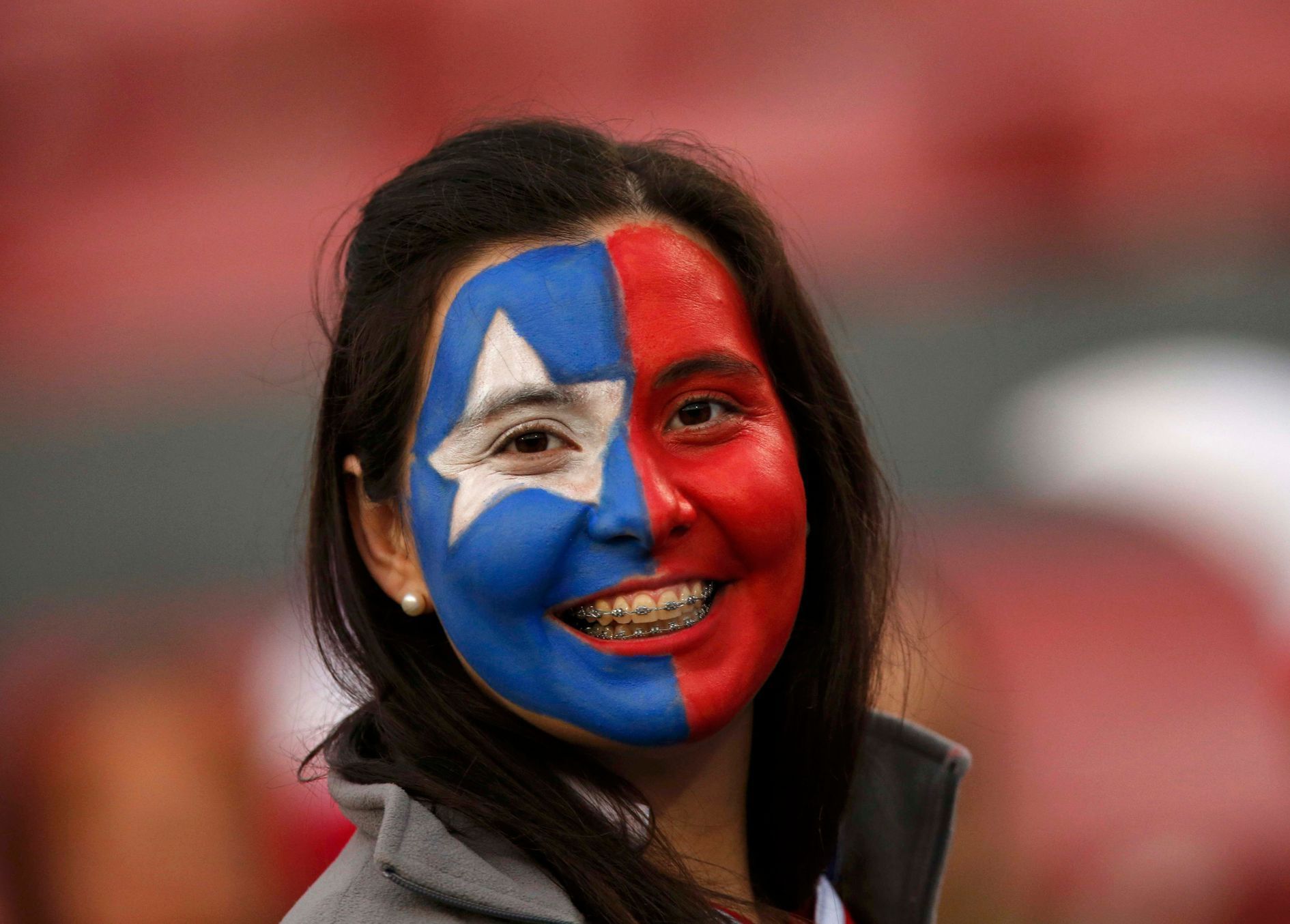 Copa América 2015: fanynka Chile
