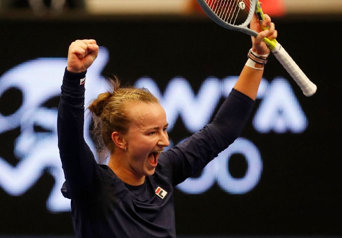 Barbora Krejčíková ve finále Ostrava Open 2022