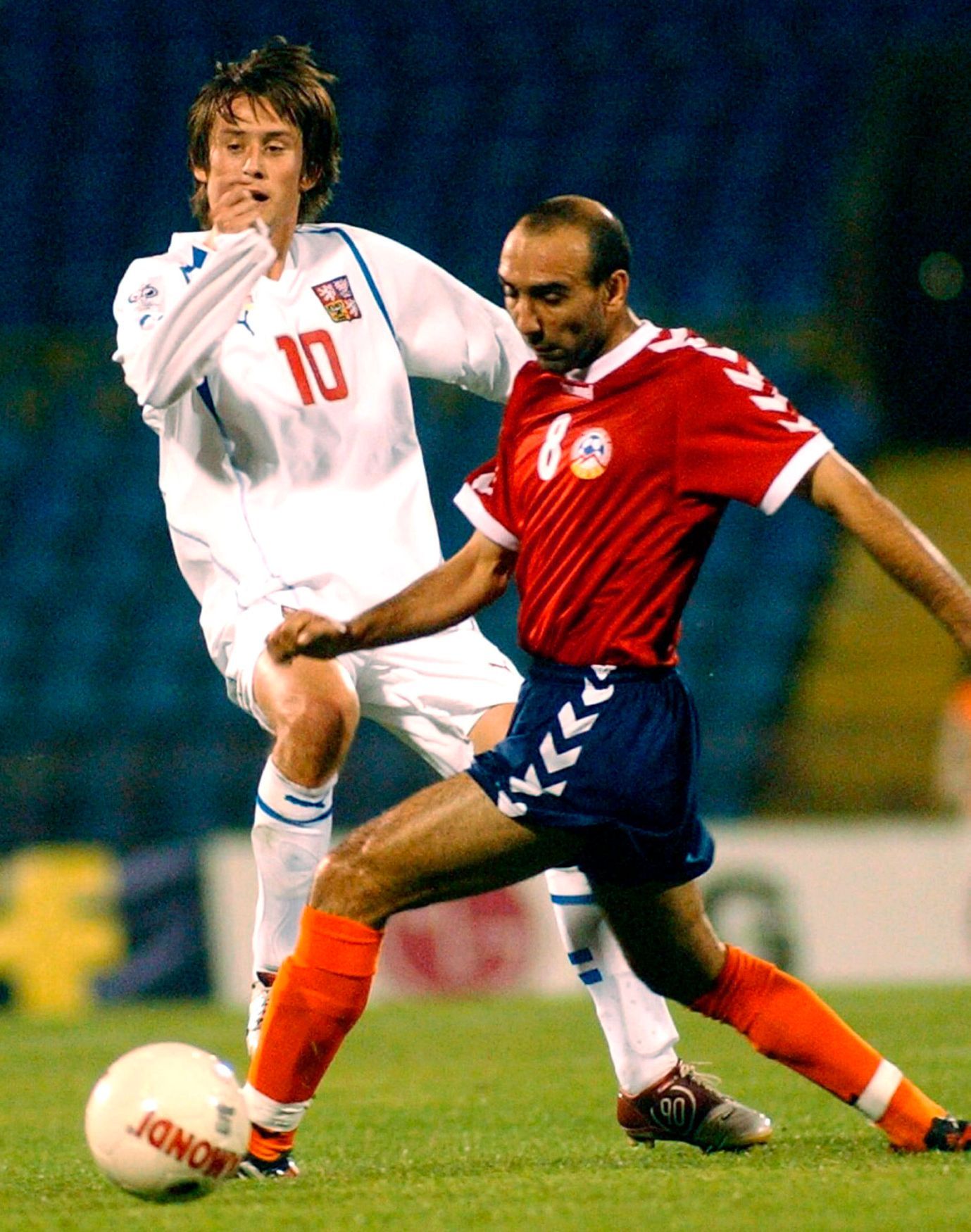 Fotbalové dresy Česka 2004