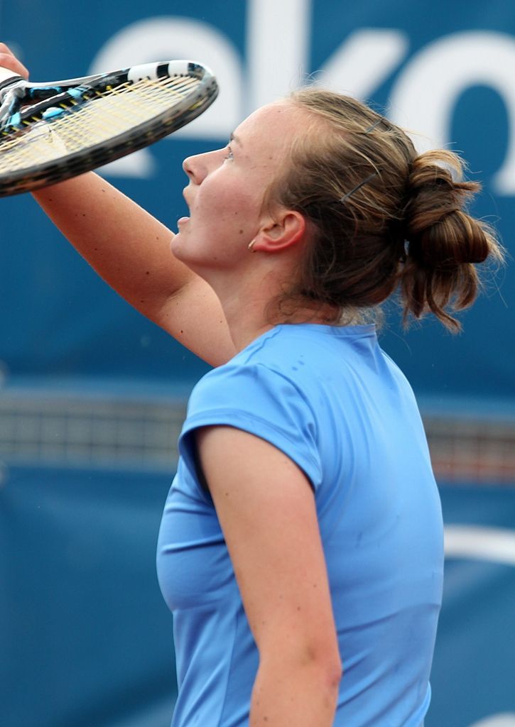 Barbora Krejčíková na Sparta Prague Open 2014