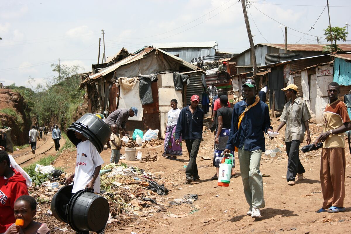 Keňa - slum Kibera