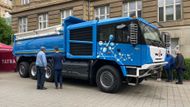 Toto je první prototyp vodíkové Tatry, který už existuje a automobilka jej testuje.