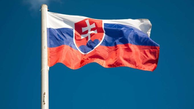 Slovenská vlajka - ilustrační foto.