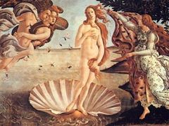 Botticelliho "Zrození Venuše"