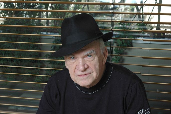 Spisovatel Milan Kundera.
