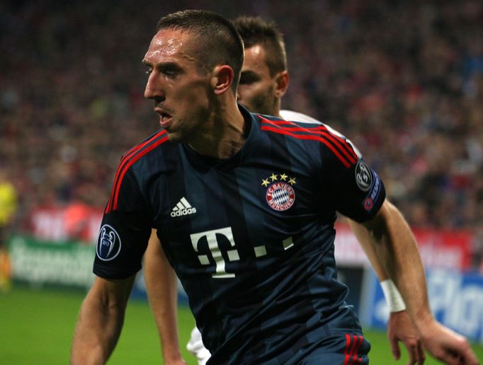 LM, Bayern Mnichov - Plzeň: Franck Ribéry