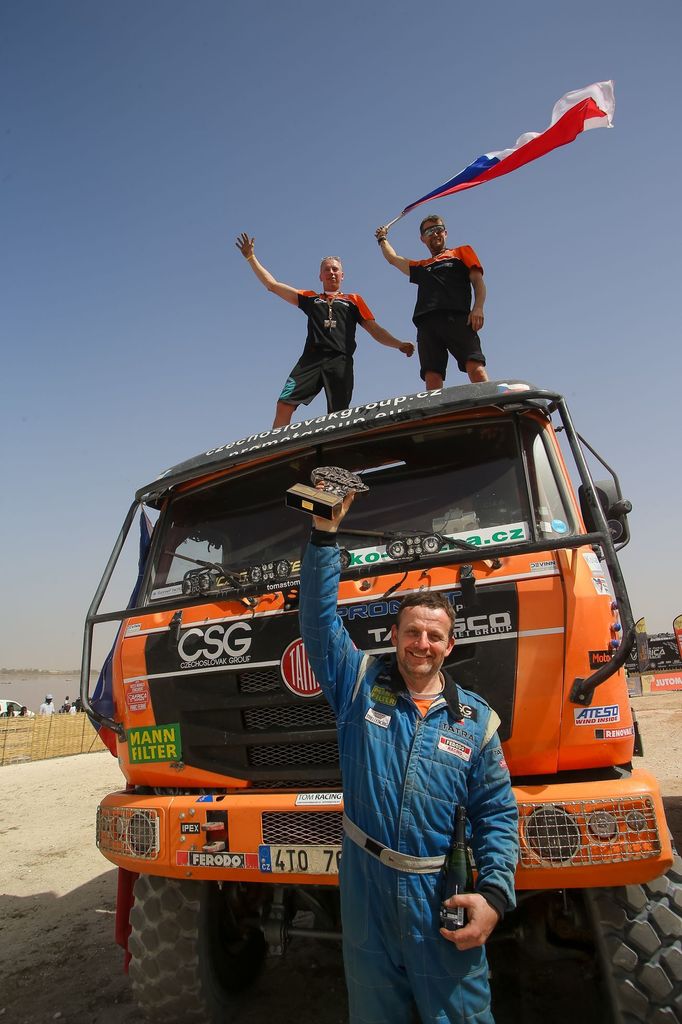 Tomáš Tomeček v Tatře 815 na Africa Eco Race 2020