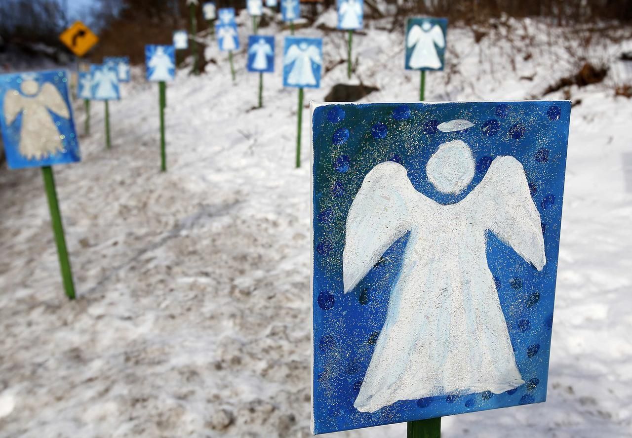 newtown - usa - sandy hook - leden 2013