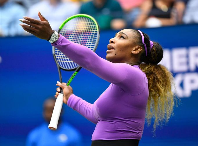 Serena Williamsová ve finále US Open 2019