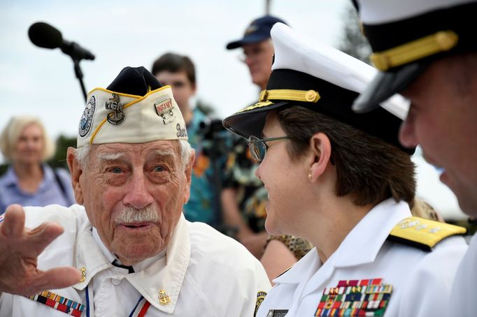 Vzpomínkový obřad u příležitosti 75. výročí útoku na Pearl Harbor