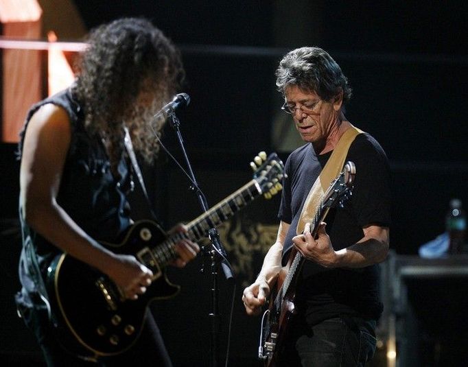 Kirk Hammett z Metalliky a Lou Reed