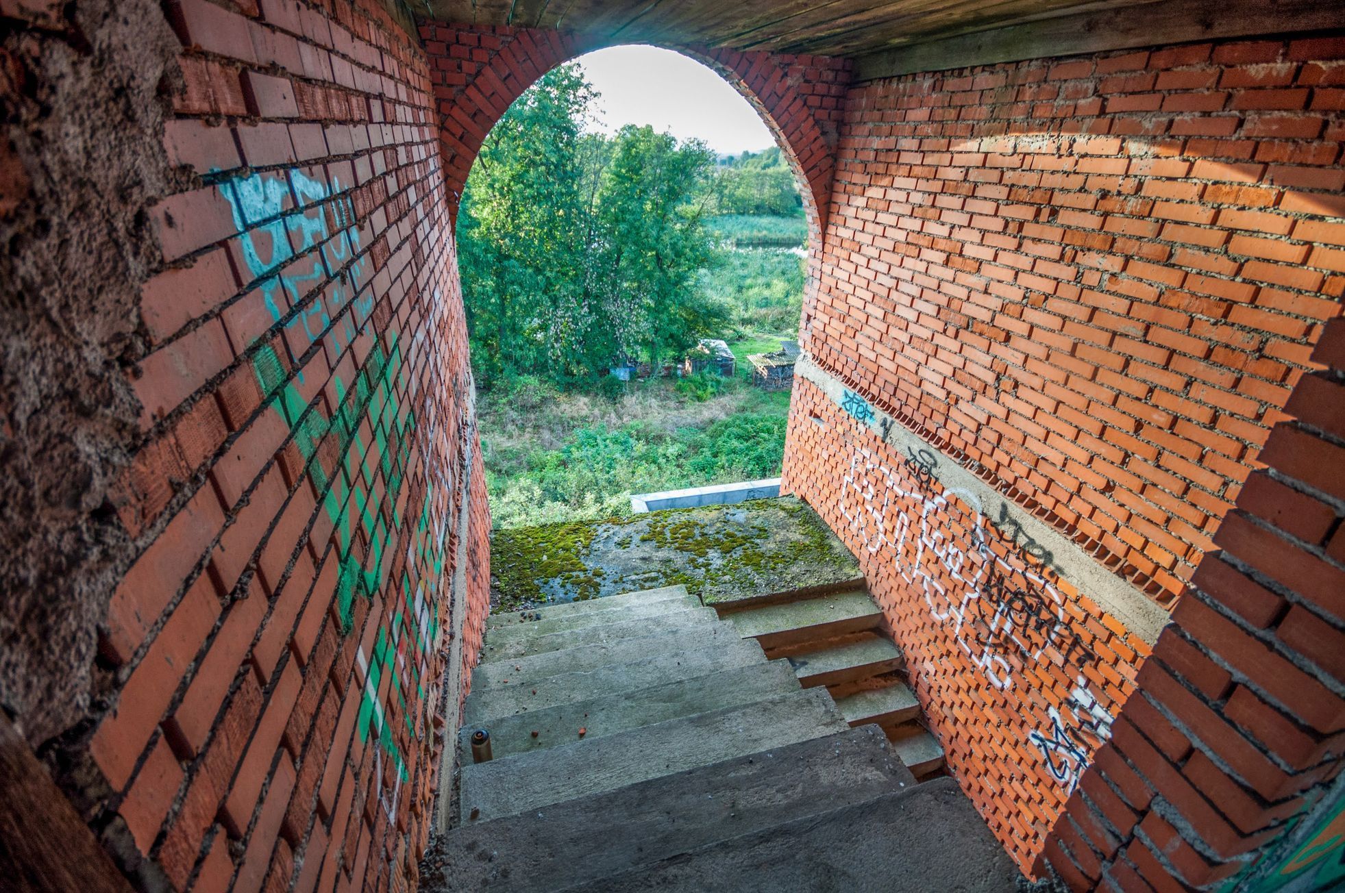 Miličín - nedokončená stavba