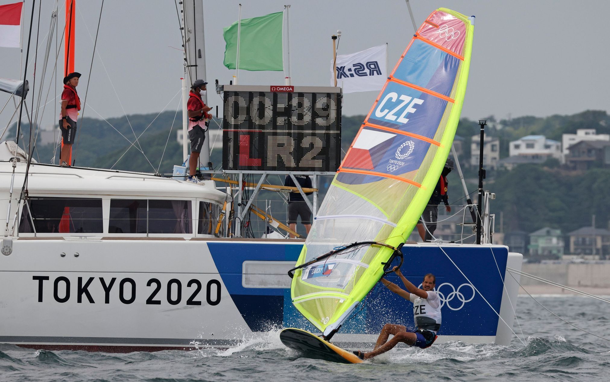 Windsurfař Karel Lavický na OH 2020