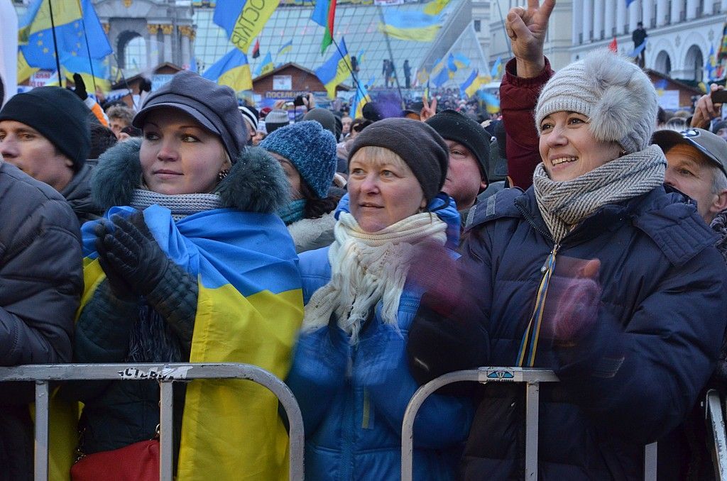 Demonstrace v Kyjevě