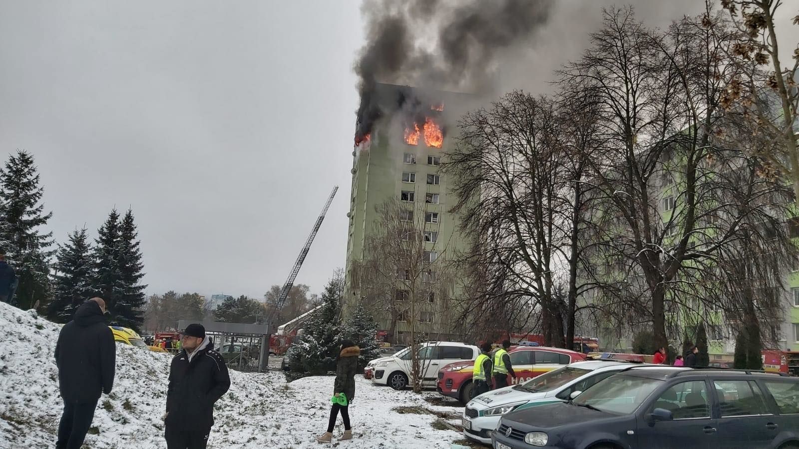Exploze plynu v Prešově, 6.12.2019