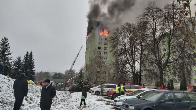 Výbuch v Prešově