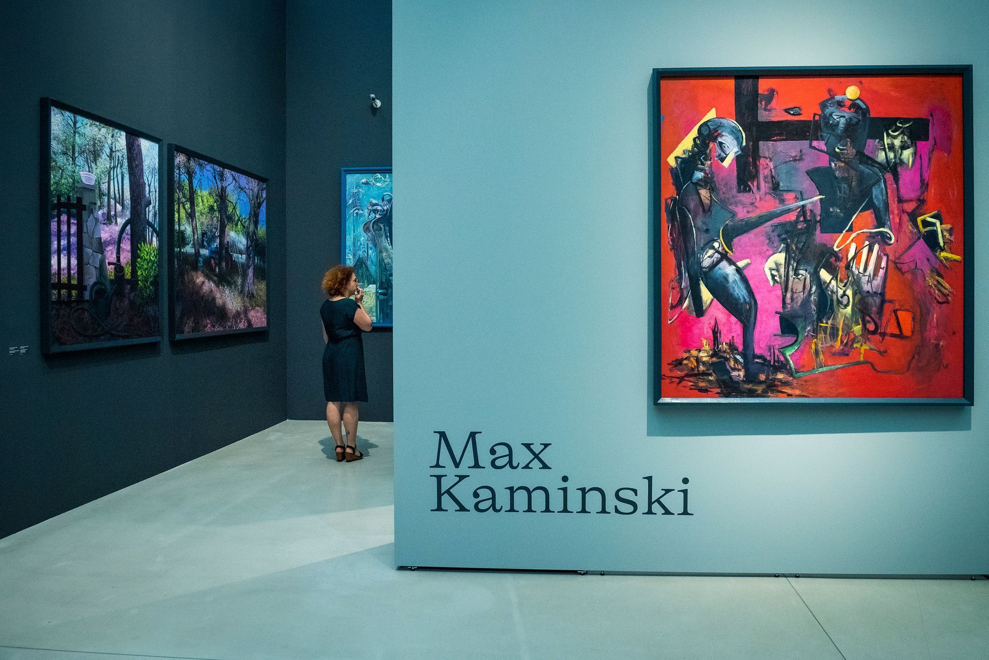 Malíř Max Kaminski