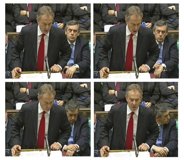 Poslední projev ještě premiéra Blaira v Dolní sněmovně.