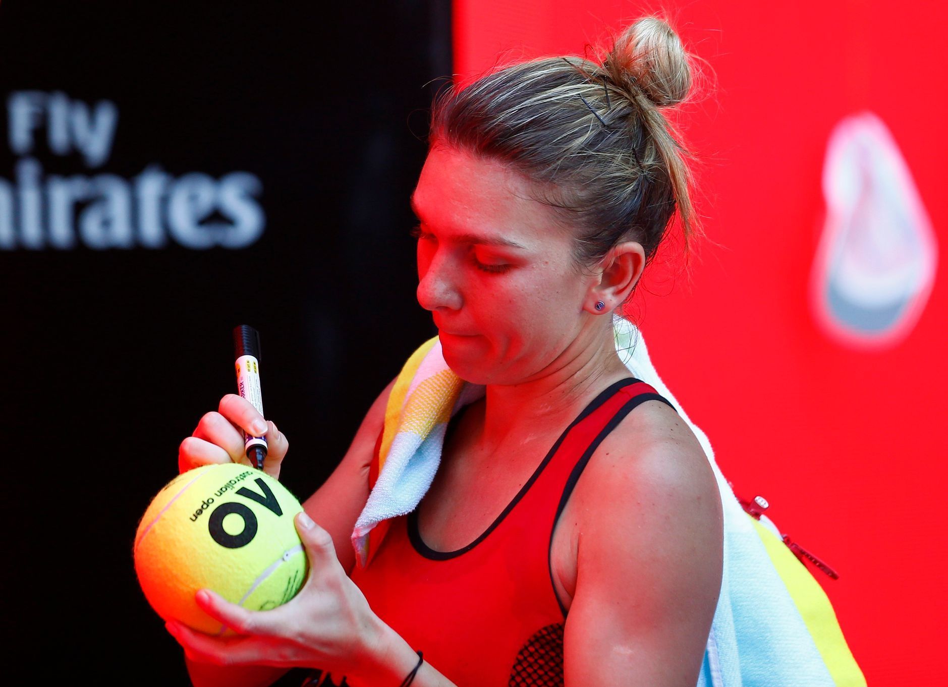 Simona Halepová na Australian Open 2018