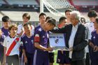 fotbal, thajští chlapci zachránění ze zatopené jeskyně si zahráli proti River Plate