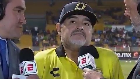Nejlepší interview, které kdy Maradona poskytl. A neřekl v něm ani slovo