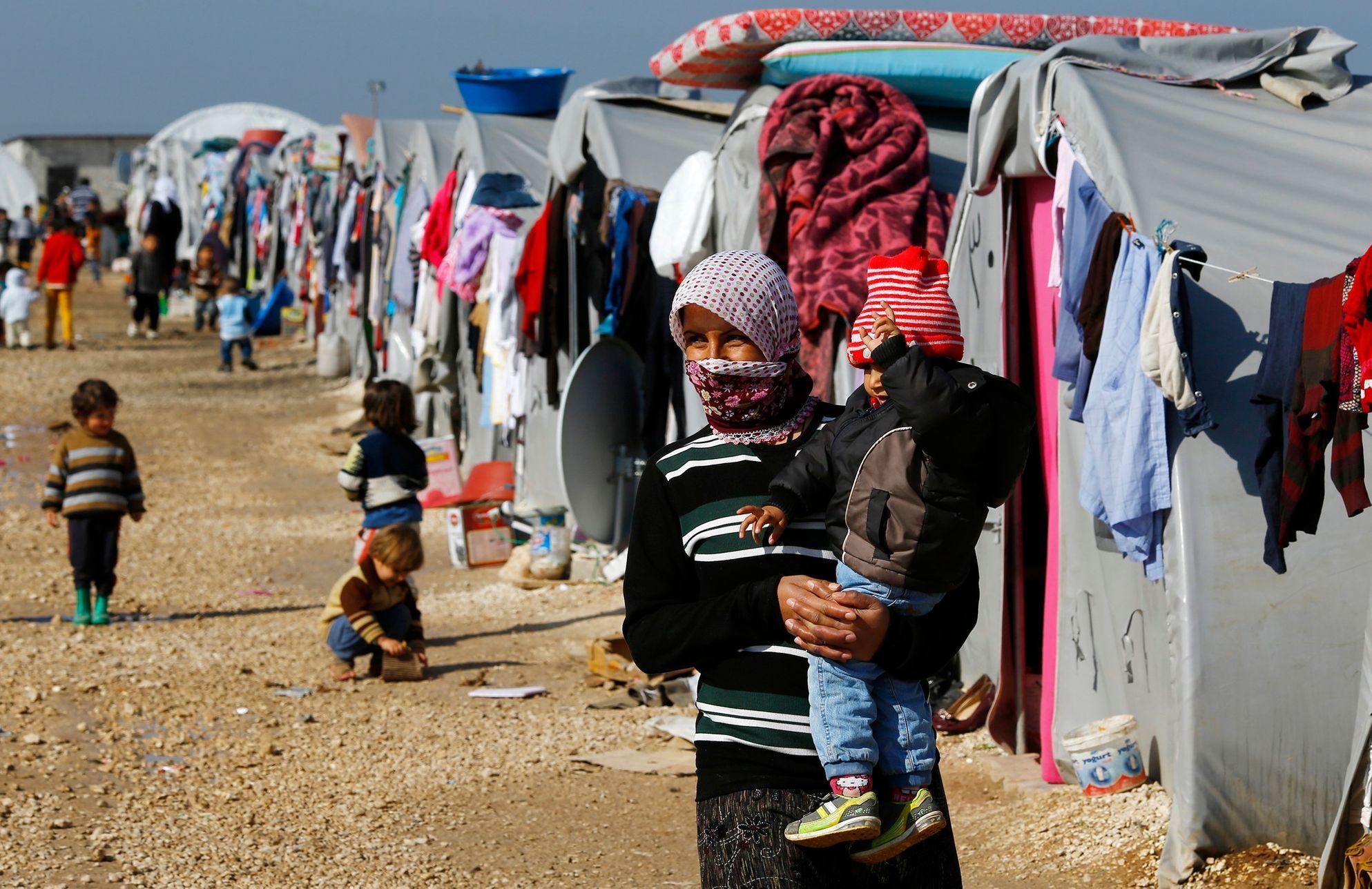 Kurdští uprchlíci.