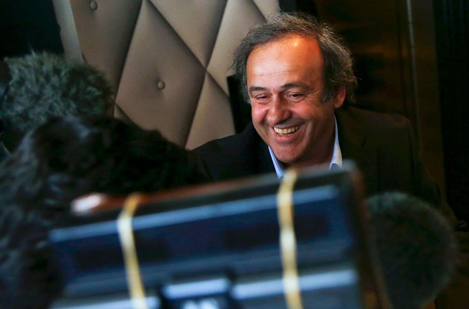 Michel Platini na kongresu FIFA