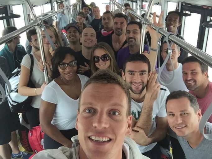 International Premier Tennis League - Berdych a jeho selfie