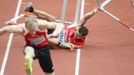 HME Praha 2015: Petr Peňáz padá (60 m př.)