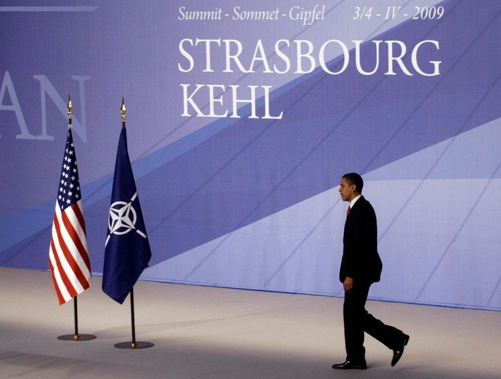 Summit NATO ve Štrasburku: Obama přichází