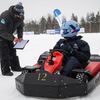 Ott Tänak na motokáře před Arktickou rallye 2021