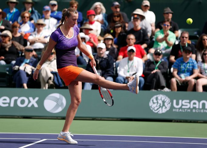 Petra Kvitová na turnaji v Indian Wells