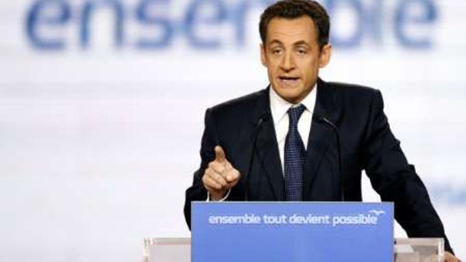 Sarkozy ve svém dnešním projevu na stranickém sjezdu UMP vyzval k jednotě uvnitř pravicového tábora