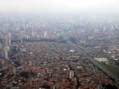 ovzduší je v Sao Paulu poměrně znečištěné