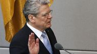 Joachim Gauck v pátek v budově berlínského Reichstagu slavnostně složil přísahu.